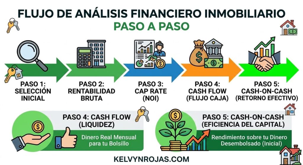 (Flujo de Análisis Financiero Paso a Paso)