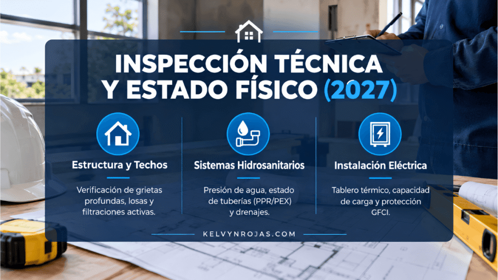 Checklist inspeccion tecnica y estado fisico de propiedad 2027 Kelvyn Rojas