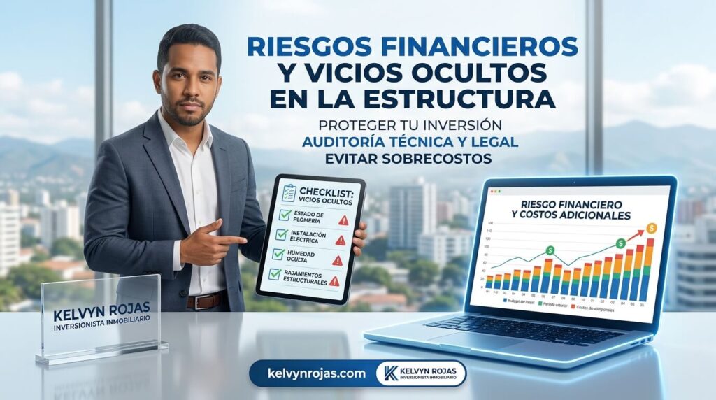 Inspección técnica e identificación de vicios ocultos y riesgos financieros antes de comprar un inmueble en kelvynrojas.com.